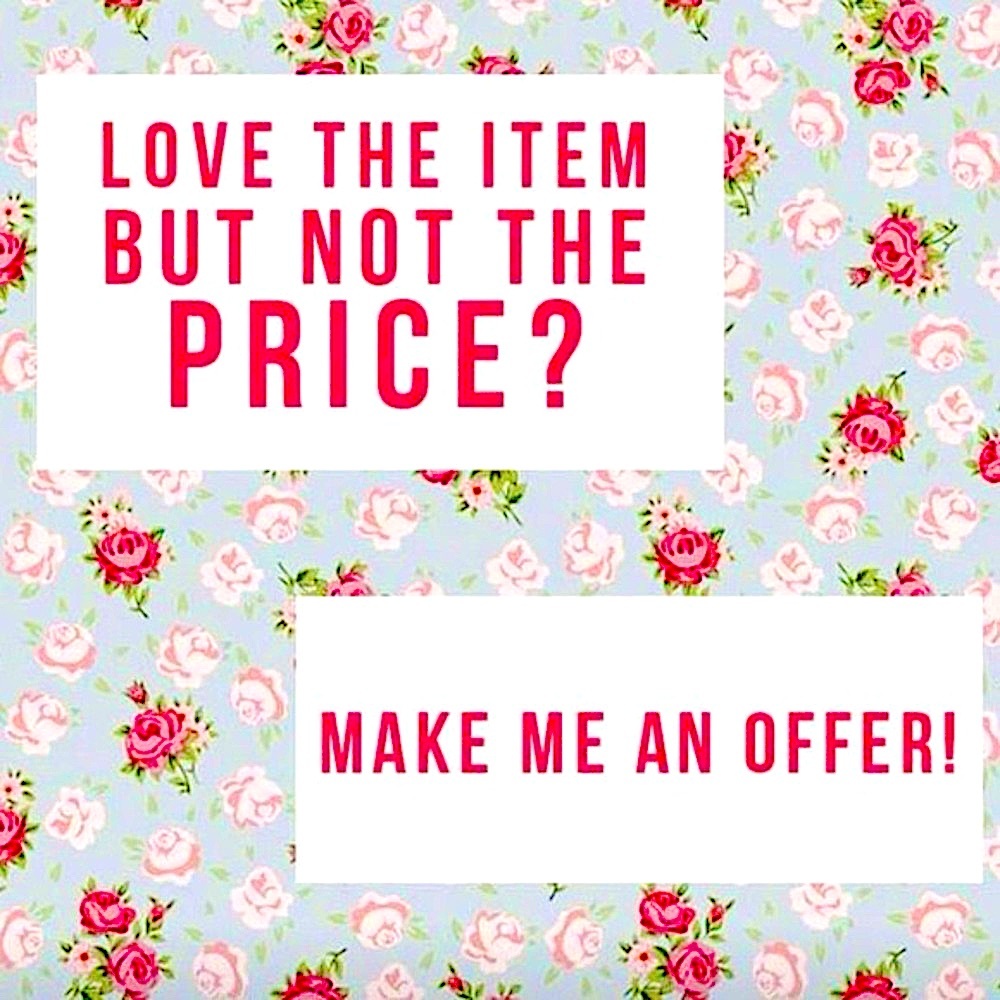 🩵Make an offer🩷
💥Unless it says FIRM on PRICE Make an Offer💥